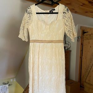 Off white Lace Dress
